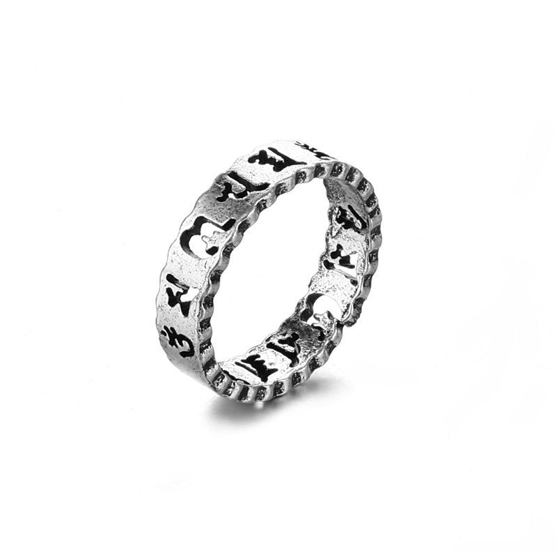 Anillos de aleación con forma de animal