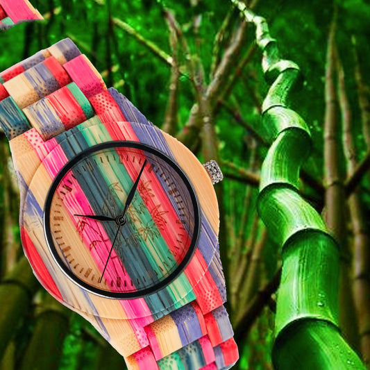Colored Bamboo SEICO Watch 🎍