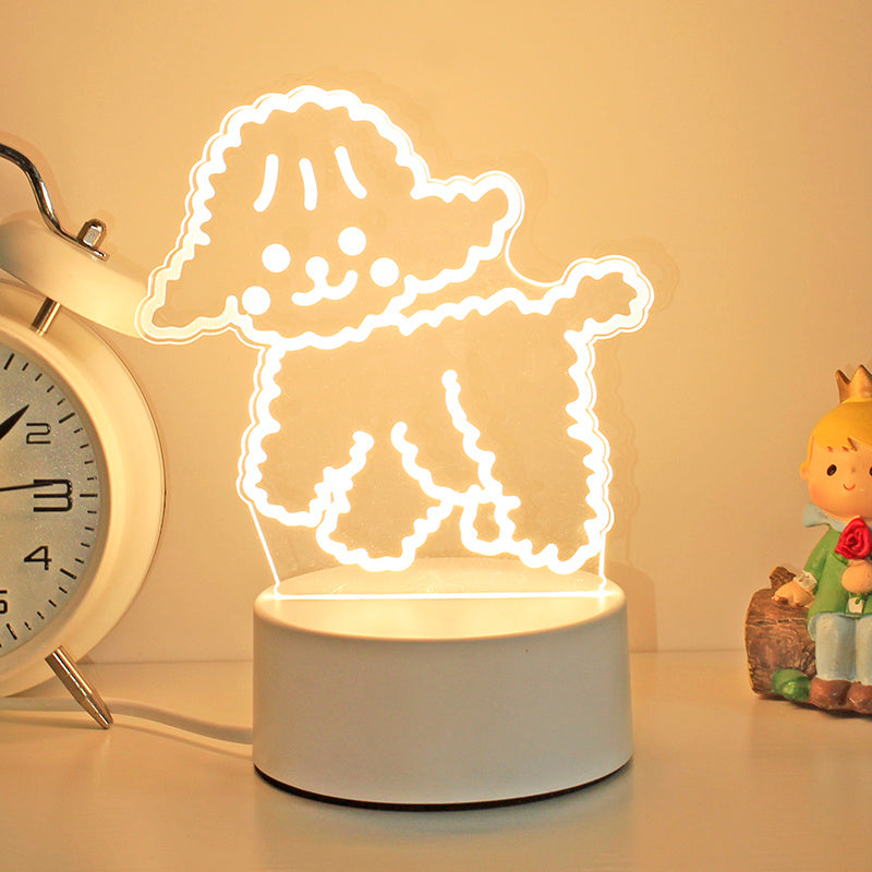 Animal Shaped Soft Light Lamp