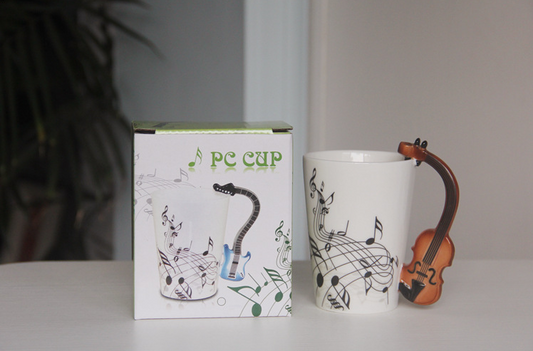 Music Instruments Ceramic Mug 🎸🎷🎻
