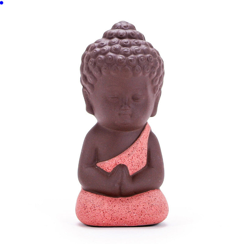 Little Ceramic Zen Monk