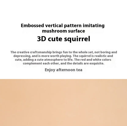 Mushroom Ceramic Tea Kettle Coffee Set