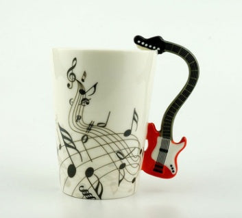 Music Instruments Ceramic Mug 🎸🎷🎻