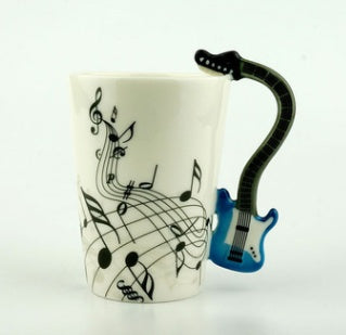 Music Instruments Ceramic Mug 🎸🎷🎻