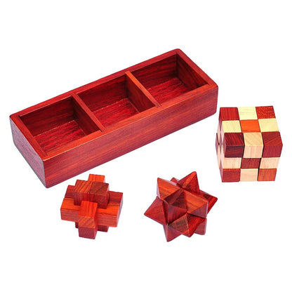 Puzzles en bois (3 en 1)