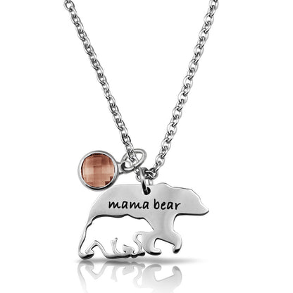 Mama Bear Necklace 🐻