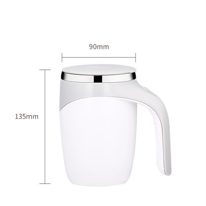 Magnetized Self-Stirring Cup
