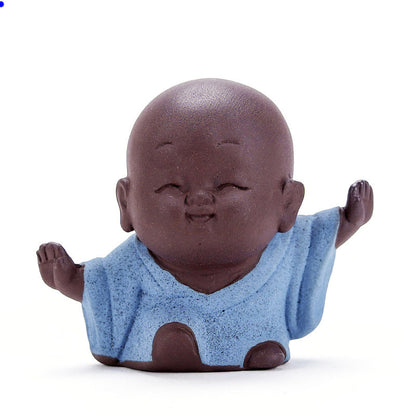 Little Ceramic Zen Monk