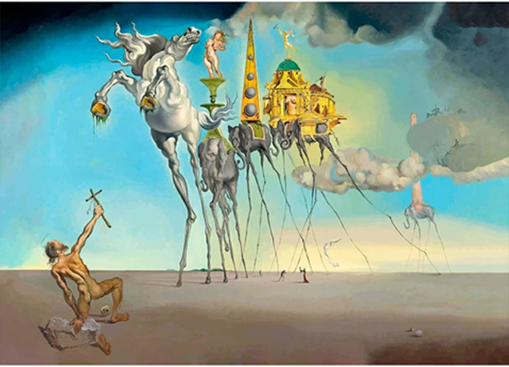 Surrealism DIY Famous Artwork By Salvador Dali