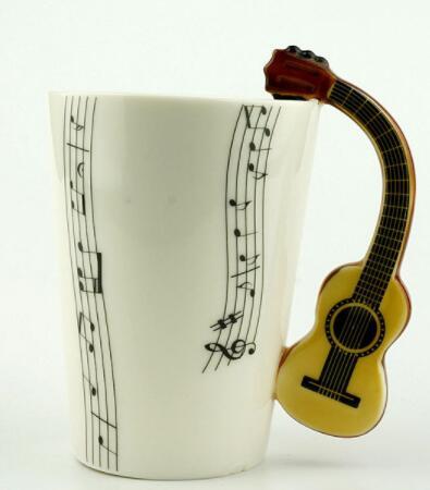 Music Instruments Ceramic Mug 🎸🎷🎻
