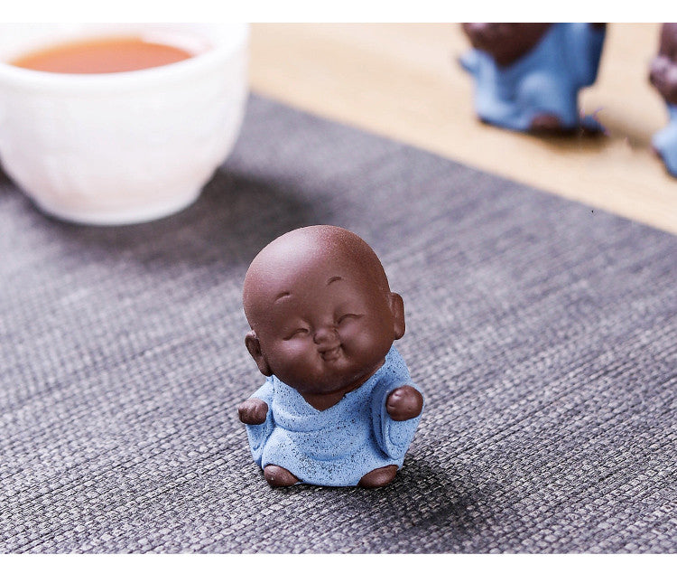 Little Ceramic Zen Monk