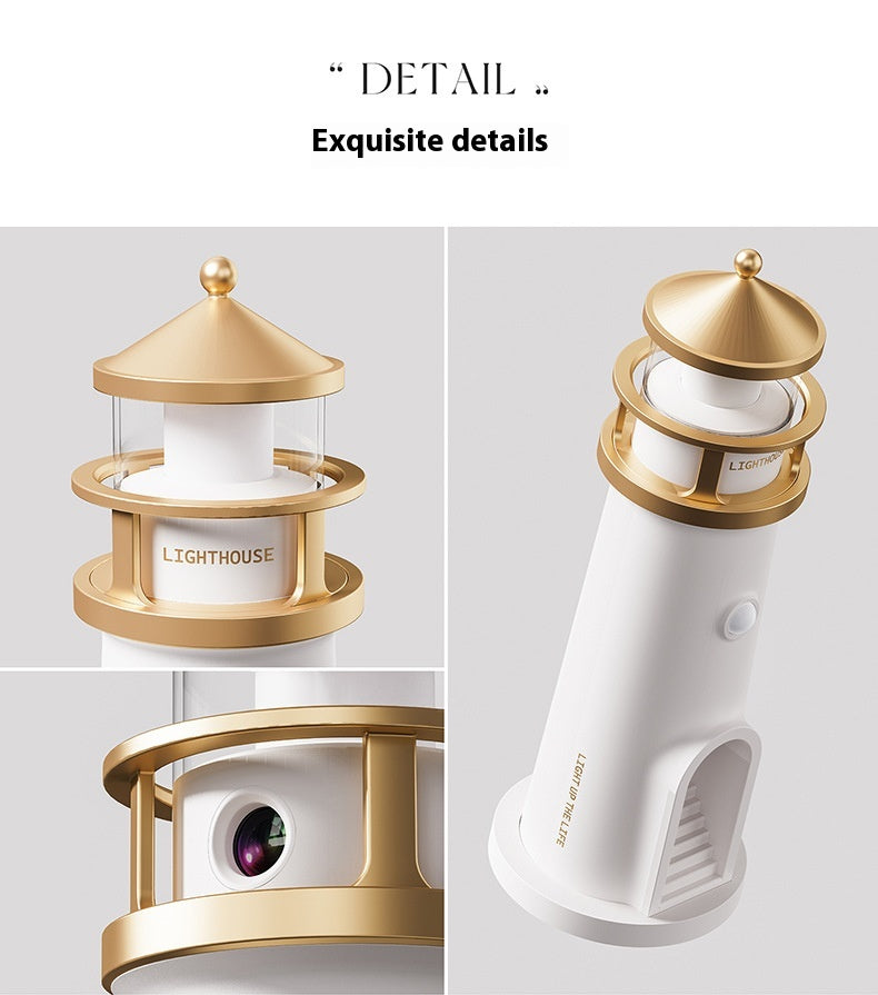 Human Body Induction Moonlight Lighthouse Table Lamp 🌕