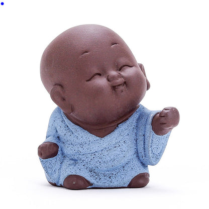 Little Ceramic Zen Monk