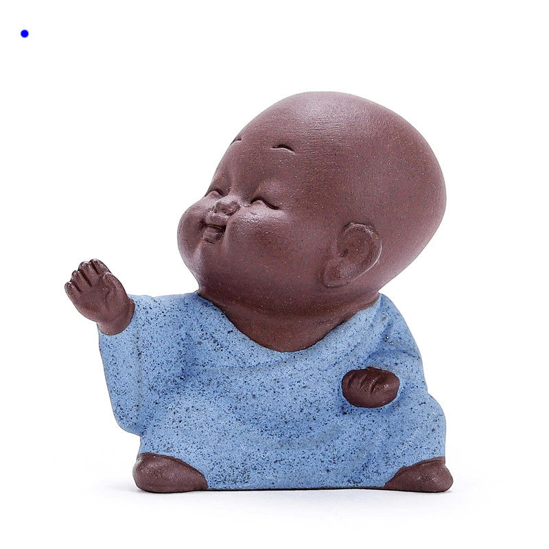 Little Ceramic Zen Monk
