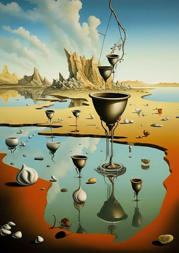 Surrealism DIY Famous Artwork By Salvador Dali