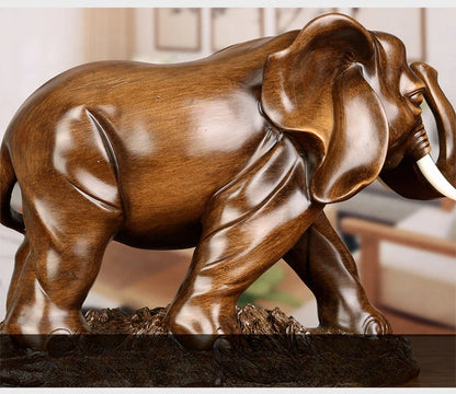 Elephant Resin Statue 🐘