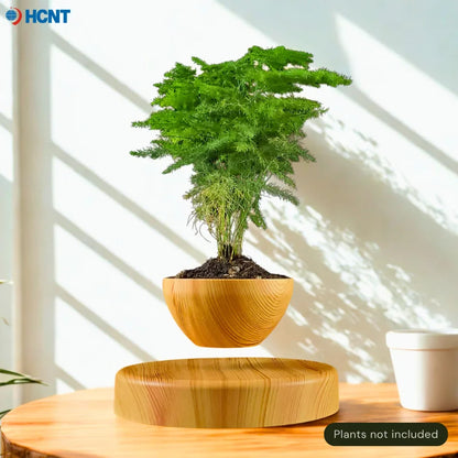 Red Magnetic Levitation / Rotation Pot