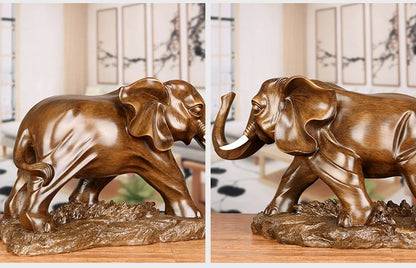 Elephant Resin Statue 🐘