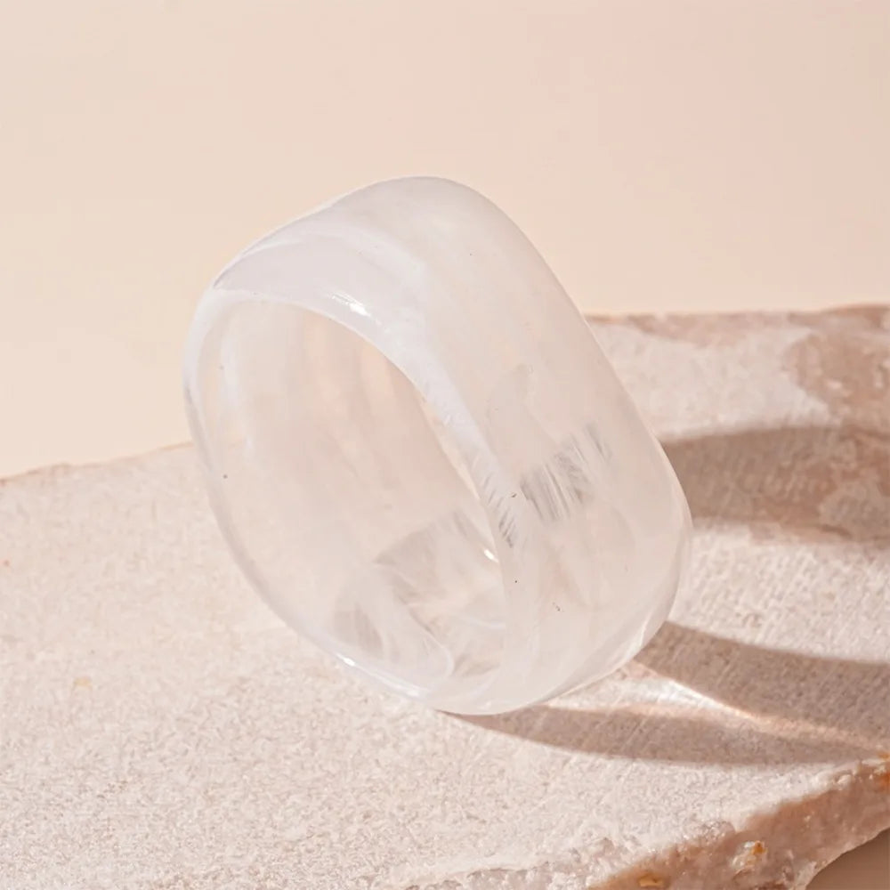 Bohemian Exaggerated Acrylic Bangles