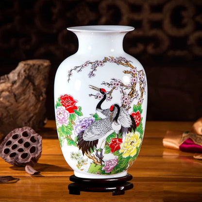 Handcrafted Chinese Style Ceramic Vases