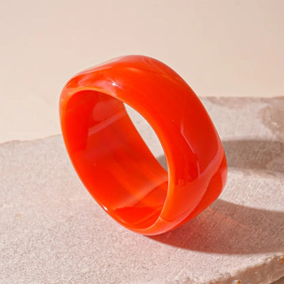 Bohemian Exaggerated Acrylic Bangles