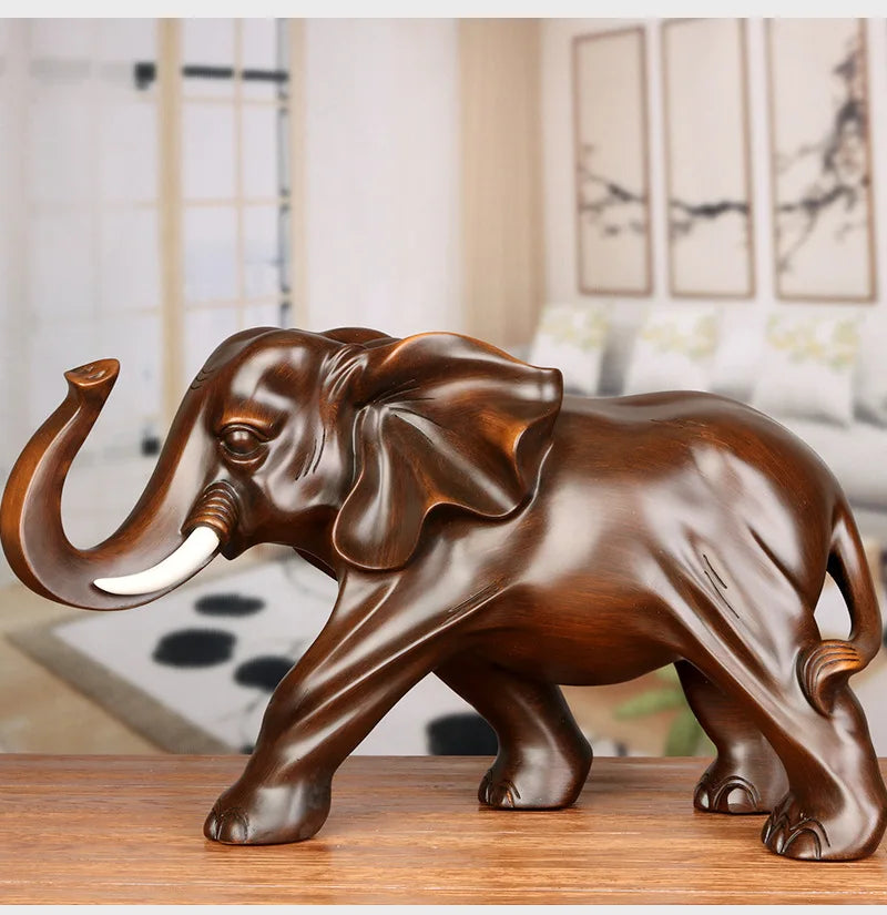 Elephant Resin Statue 🐘