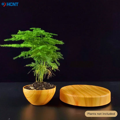 Red Magnetic Levitation / Rotation Pot