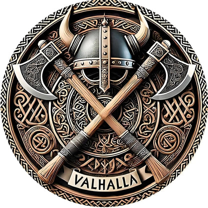 Viking Axes Welcome Sign