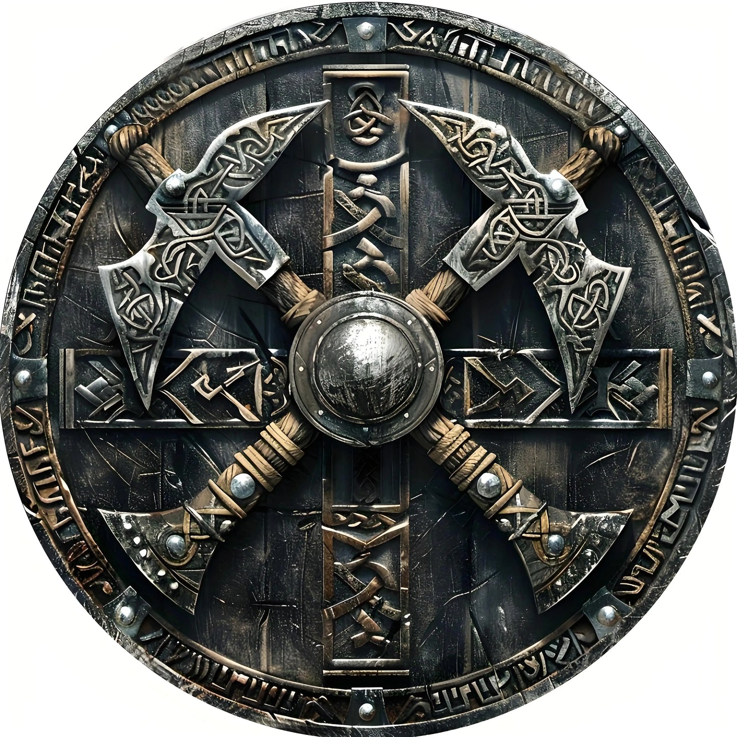 Viking Axes Welcome Sign