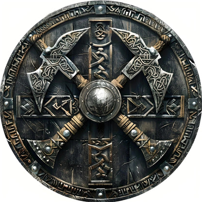 Viking Axes Welcome Sign