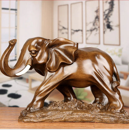 Elephant Resin Statue 🐘