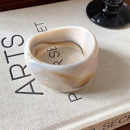 Bohemian Exaggerated Acrylic Bangles