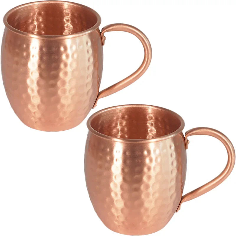 100% Pure Solid Copper Cups