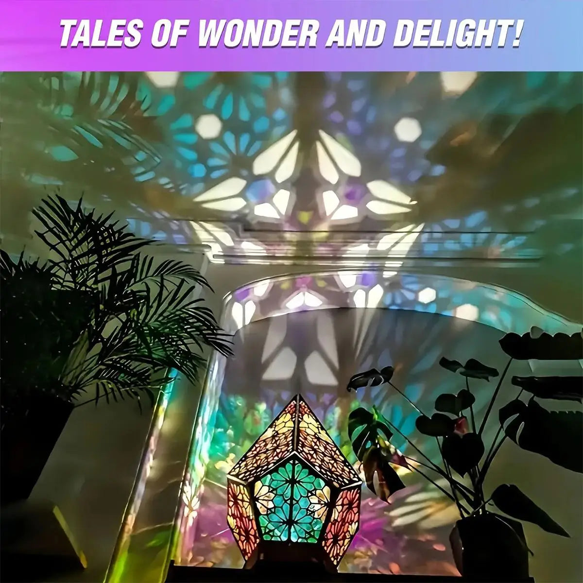 Bohemian Floor Projection Lamp