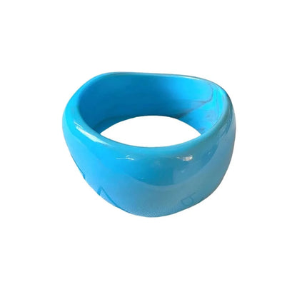 Bohemian Exaggerated Acrylic Bangles