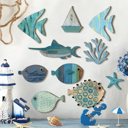 Handmade Ocean Wall Art Set