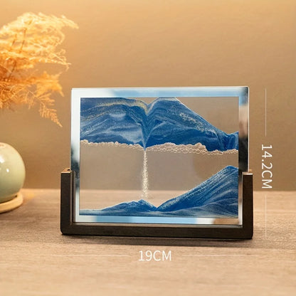 Tempered Glass Quicksand Hourglass
