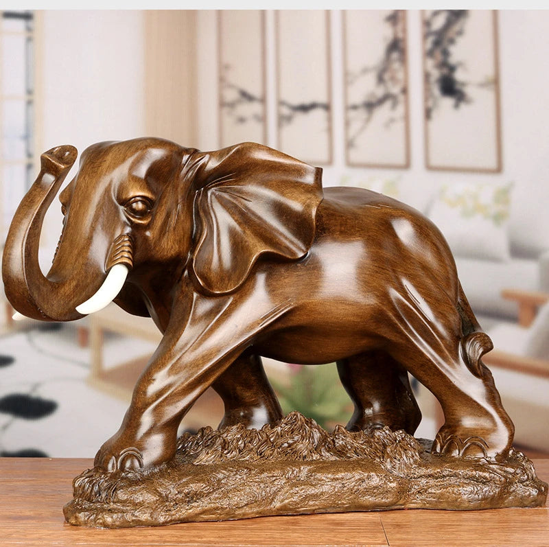 Elephant Resin Statue 🐘