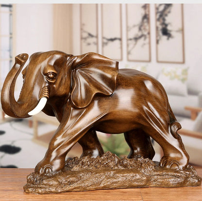 Elephant Resin Statue 🐘