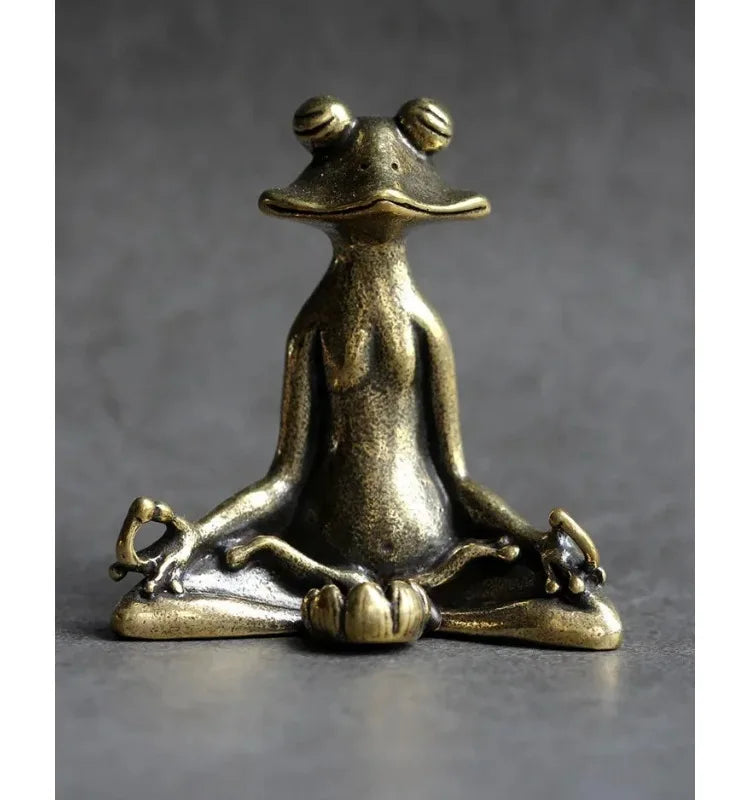 Copper Frog Incense Holder 🐸