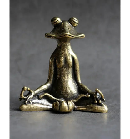 Copper Frog Incense Holder 🐸