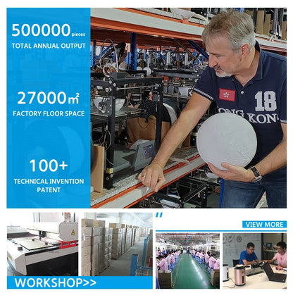 Red Magnetic Levitation / Rotation Pot