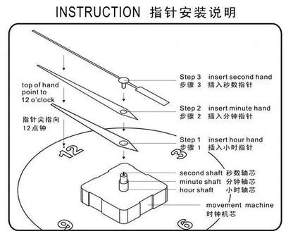 Cockatoo Chicken Pendulum Wall Clock