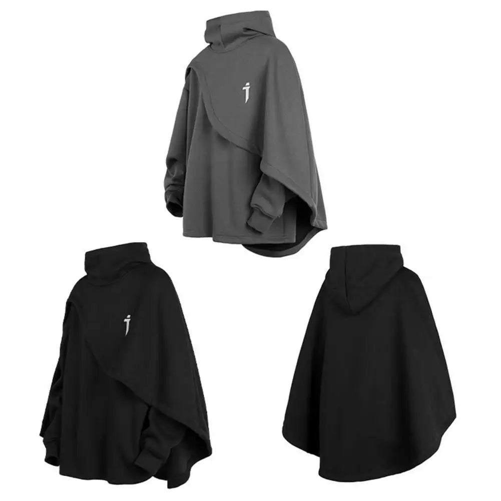 Poncho Irregular Design Unisex Hoodie
