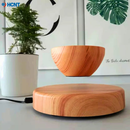 Red Magnetic Levitation / Rotation Pot