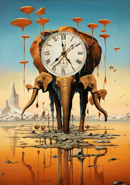 Surrealism DIY Famous Artwork By Salvador Dali