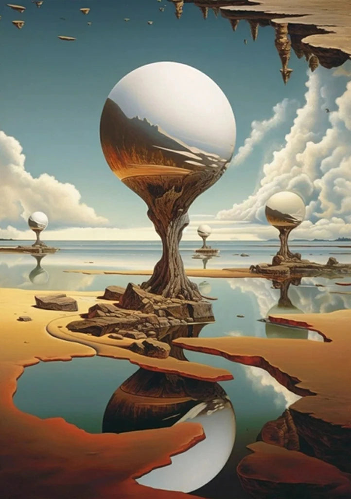 Surrealism DIY Famous Artwork By Salvador Dali