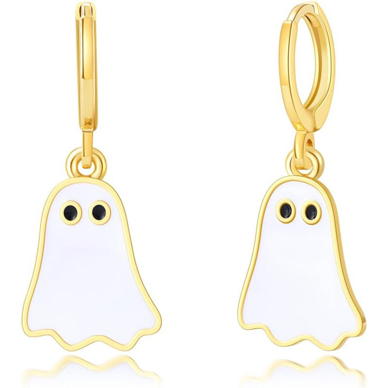 Ghost Loop Earrings 👻