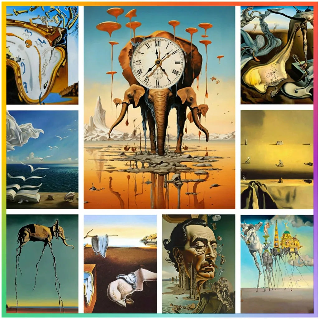 Surrealism DIY Famous Artwork By Salvador Dali