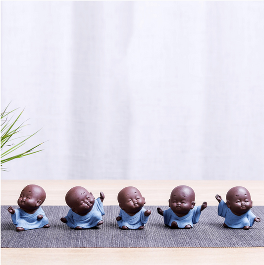 Little Ceramic Zen Monk